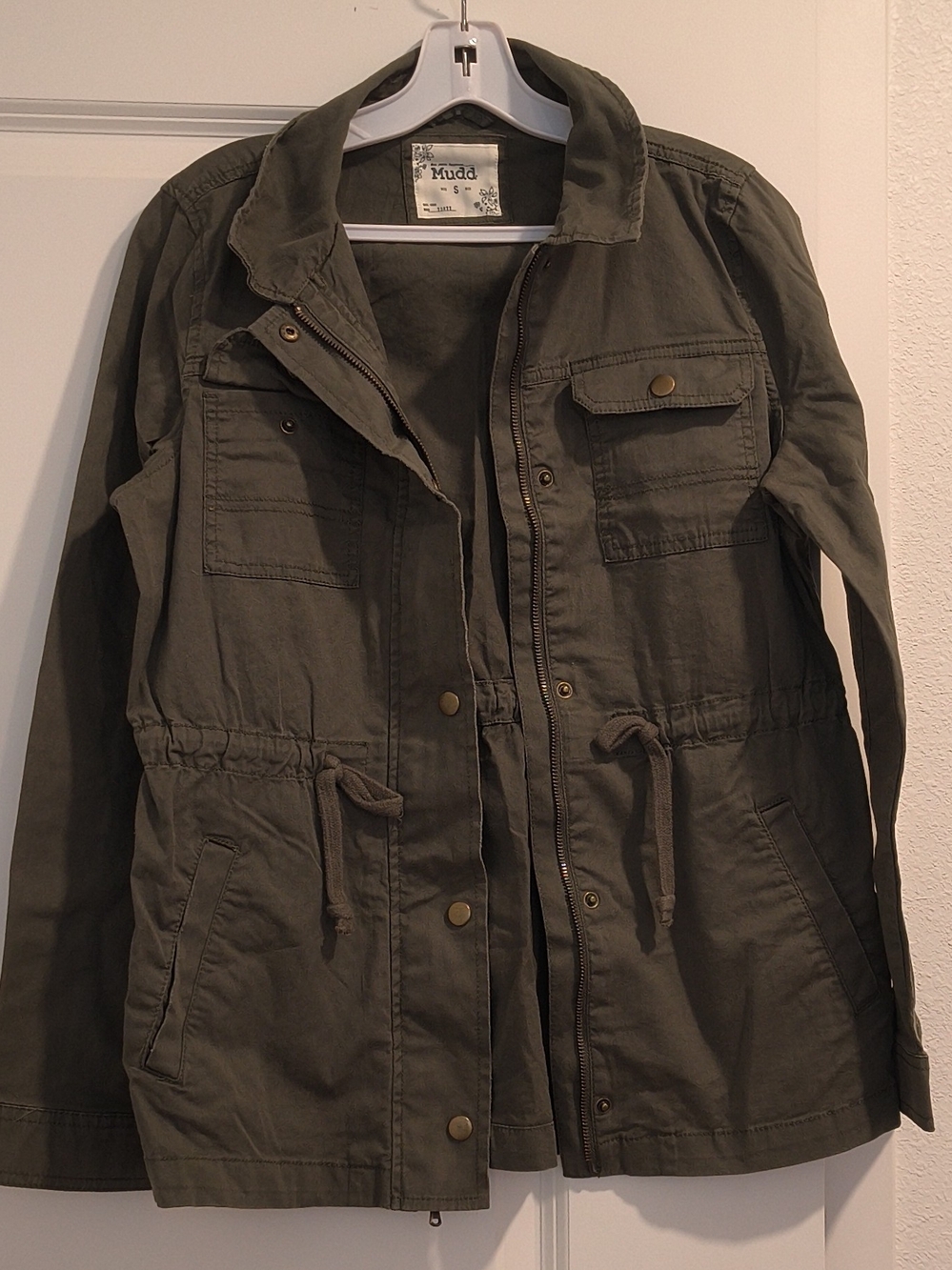 Mudd Women's Olive Utility Jacket